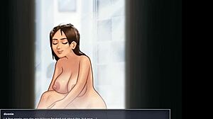 Jenny’s special talent for blowjobs in the animated series Summertime Saga