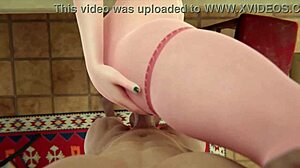 3D animated MILF gets milking