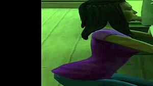 chocolate girl deepthroating social studies teacher in classroom after school, feels unreal