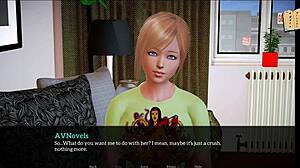 Amateur anime video with big tits and teen action