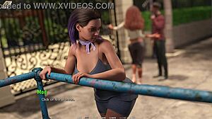 Taboo University 07 busty emo girl with piercings jerks me fast in college showers for cum