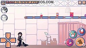 肥胖工厂色情动漫与可爱肥肚场景在Hentai行动中