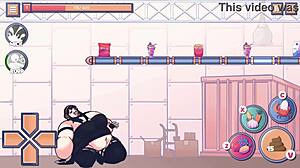 肥胖工厂色情动漫与可爱肥肚场景在Hentai行动中