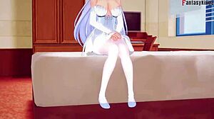 Get some free Ecchi action with Azur Lane's Oppai girls!