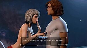 3D animated Blowjob Sextellar Game Part 1