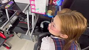 Yo, Prestamista Nails His Worst Client’s Stepson’s Girl with Deepthroat Action! 🔥