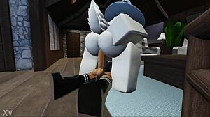 furry dominates catboy with raw power at home tonight