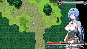 protagonist bathes and masturbates in nightmare knight part 5