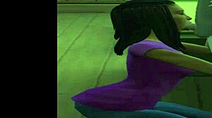 chocolate girl deepthroating social studies teacher in classroom after school, feels unreal