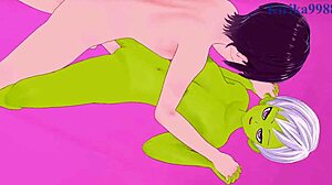 Beautiful anime babe gets intense hardcore sex in Dragon Ball Super Hentai