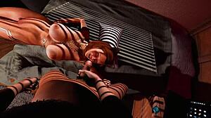 Look at that sweet fox pussy in 3D hentai animation!