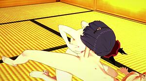 想看原神3D中Sara的乳交吗？埃瑟用内射结束！