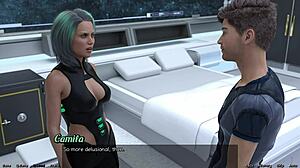 Stranded in Space 57 - These Cute Big Tit Giants Have a Crush on Me! 😘