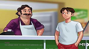 Summertimesaga brings hot yoga sessions. Will we stretch together more often in episode 1 91?