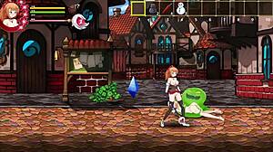 HENTAI GAME ATELIER TIA: BEAUTIFUL ANIME GIRL'S BIG BREASTS STREET SEX