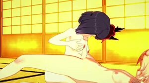 想看原神3D中Sara的乳交吗？埃瑟用内射结束！