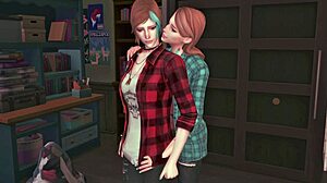 Seduction of Futa babes in SFM