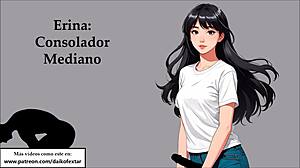 Joi anal training with pegging and ASMR roleplay in Spanish