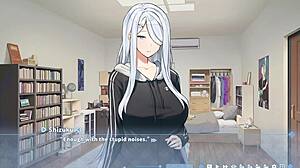 Shizuku's footjob in Summer Clover 3