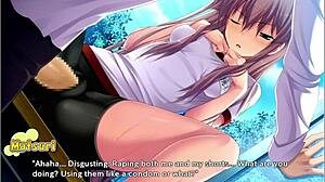 tenioha girls get pervy in classroom cocksucking