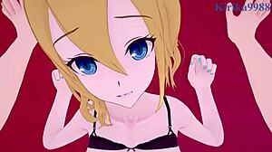 早坂爱在辉夜大小姐Hentai中享受激烈性爱