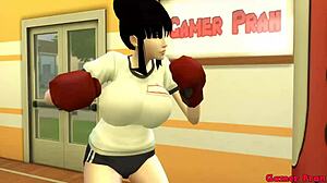 yo, check maestro roshi training chchi milk and videl sexually in dragon ball hentai