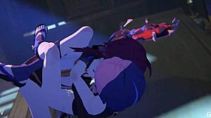 Anime gay sex unfolds in a steamy encounter