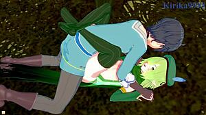 Anna, Aoi ve Yuuki Princess Connect hentai'de yoğun anlar paylaşıyor