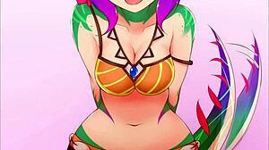 League of Legends-inspired hentai forest adventure