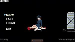 Sakigake oneshota hentai game gallery hints at milf creampie action