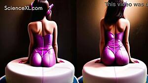 Gamer Girl with Big 3D Ass Gets Her Cake Eaten Hard. Dat Booty Slapped in Anime Action!