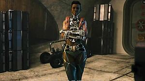 Black Mechanic Fucked Hard by Big White Cock in Tales 08