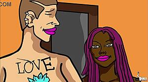 Ginger Seduces New Big Dick Customer in Manga