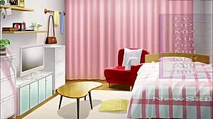 Çirkin şişman adam Youkai Busters bölüm 7'de memeli üvey kız kardeşine bekaretini kaybediyor