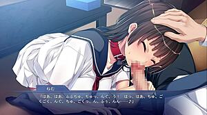 ugh, i messed up playing tsun m 2... my cute pet gf got me with bondage toys!