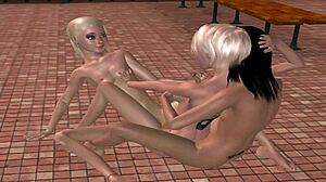 i can’t stop watching these 3d blonde lesbian girls get wild