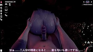 i love the blond with big tits in this 3d game