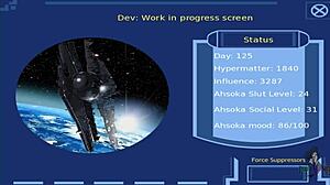 Hentai game with redhead alien girls in Star Wars costumes
