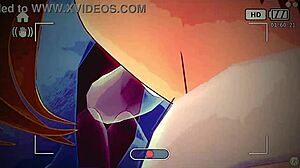Wow, Busty Blonde Sucks a Huge Cock in Wild Hentai Scene!