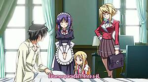 Hey, have you seen this hentai with a blonde riding hard?