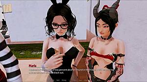 Harem Hotel 170: A walkthrough of the anime visual novel with hentai and manga features
