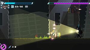 Action-packed walkthrough of the anime-style game Metal Flame