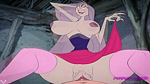 Beautiful anime babes get naughty in Madam Mims’ cottage