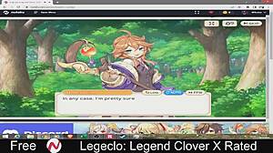X-rated anime and manga featuring Clover from Legeclo legend