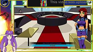 Jinx in the world of Cartoon Porn: Teen Titans Tower Part 3