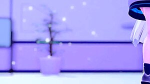 カリン水着 in 3D cartoon style looks amazing