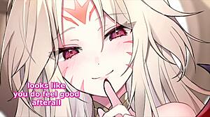 Femdom JOI with Ahri, the mommy cock hero in this hentai cartoon