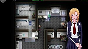 刀剑神域NTR 2英版第五部分震撼。亚丝娜由纪面对怪物鸡巴！