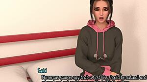 Asian university girl craves for big dick and cum