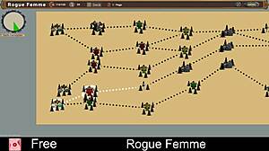 Rogue femme in x men anime game